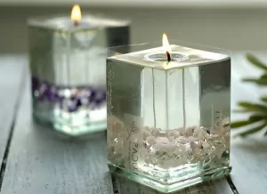شمع ژله ای - تولیدی شمع هستی
